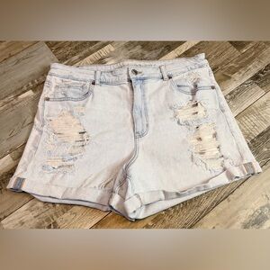 America Eagle Stretch Mom Short